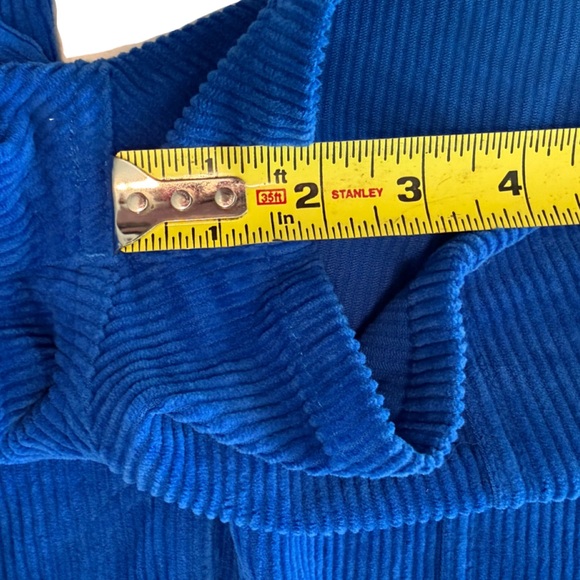 Hammies Women's High Waist Short Corduroy Blue 30 - Picture 5 of 9